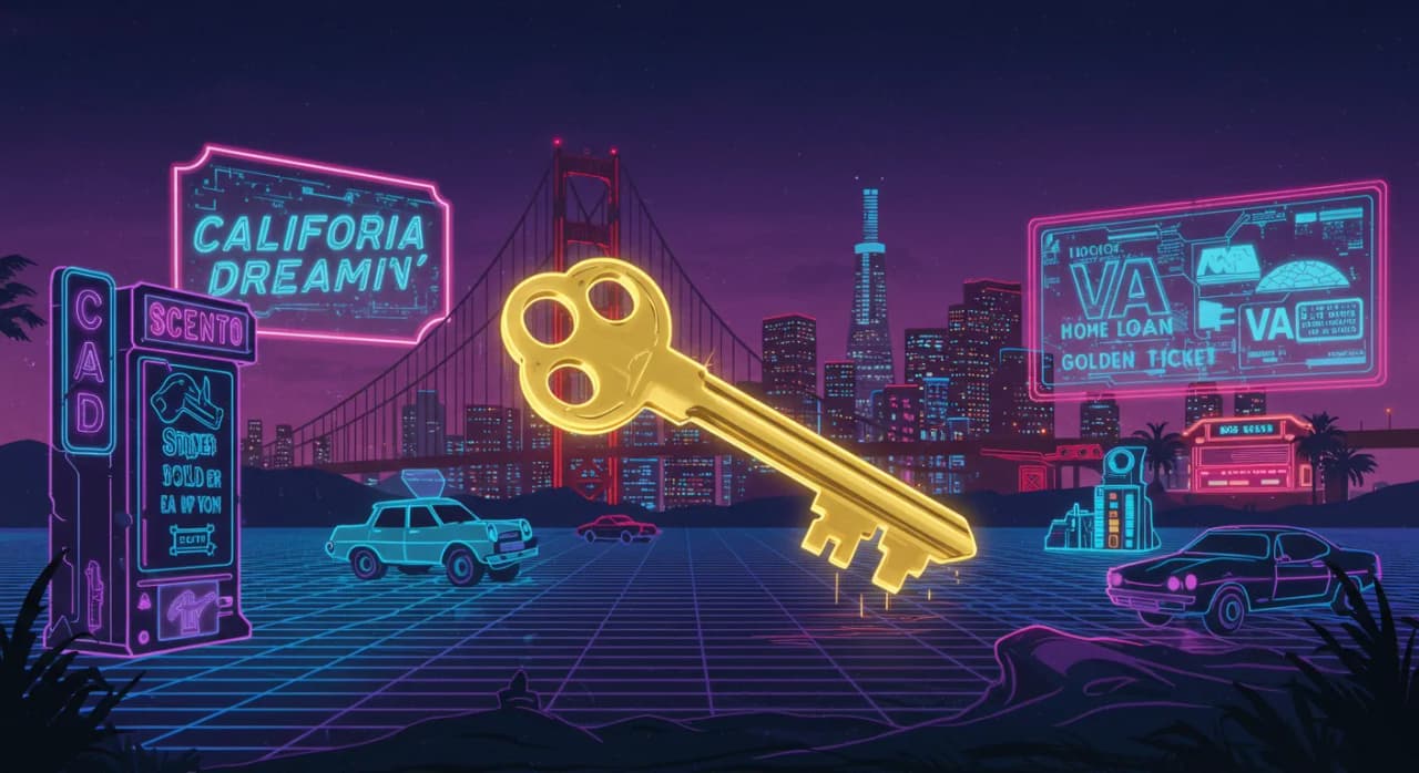 California Dreamin’: 10 Surprising Reasons a VA Home Loan Might Be Your Golden Ticket Cover